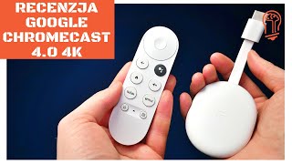 Recenzja Google Chromecast 40 4K z Google TV Najlepsza przystawka Smart TV 🤔📺🤩 [upl. by Aznerol]