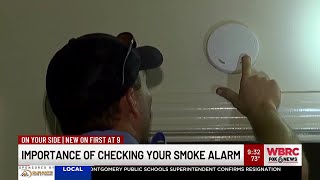 Importance of checking your smoke alarm [upl. by Lamrej]