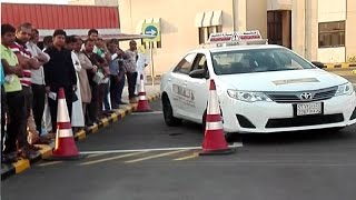 Parallel Parking Training In Dallah Driving School JeddahKSA [upl. by Gnilhsa8]