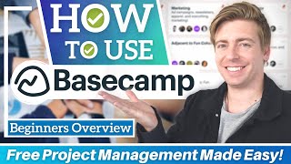 HOW TO USE BASECAMP  Project Management Made Easy Basecamp Tutorial [upl. by Alyad]