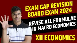 All Formulae in Macro economics  Must revise before Economics Board exam 2024 cbseboardexams2024 [upl. by Oiramd840]