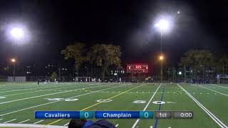 Quart Finale  RSEQ Soccer Masculin D1  Champlain StLambert vs Cavaliers BoisdeBoulogne [upl. by Hewes]