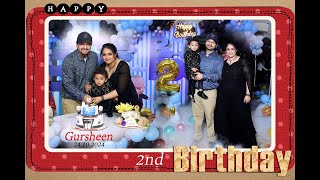 HIGHLIGHTS OF SECOND BIRTHDAY I GURSHEEN I PARIS PHOTO amp GIFT GALLERY BATHINDA 9877751970 [upl. by Riehl]