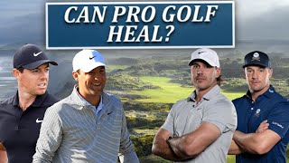 Can Pro Golf Come Together After Bad Blood bw PGA Tour amp LIV Golf [upl. by Oirogerg]