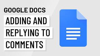 Google Docs Adding and Replying to Comments [upl. by Paff]