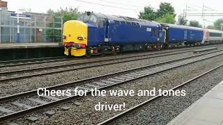 Tractors unit drag at Levenshulme [upl. by Ailedroc]