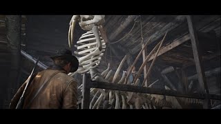 RDR2  Missão dos ossos de dinossauro como Arthur [upl. by Rosel]