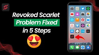 Install IPA Files with Scarlet Using Revoked Certificate [upl. by Nuahsor360]