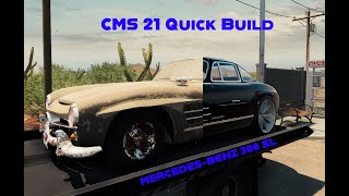 RESTORING THE CHEAPEST MERCEDES 300SL W198 ∥ CMS 21 QuickBuild [upl. by Oehsen924]