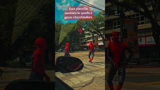 Spiderman bailando tiktokviral spiderman acrobata dance [upl. by Alaecim]