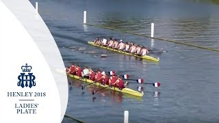 Leander v Brookes amp Edinburgh  Ladies Plate  Henley 2018 SemiFinals [upl. by Ettedualc]