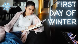 Cozy First Day of Winter Vlog ❄️ [upl. by Mano137]