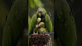 Ringneck Parrot Best fantasticparrot greenparrot [upl. by Analaf]