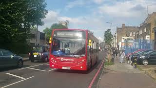 36359 on route 488 to dalston junction at Homerton high Street [upl. by Nagaer]