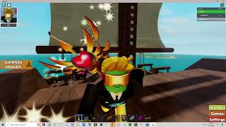 roblox sinking ship but with realistic water physics pirate ship update [upl. by Rovit]