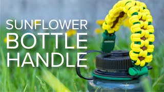 How to Make a Flowery Handle from Paracord [upl. by Delmore]