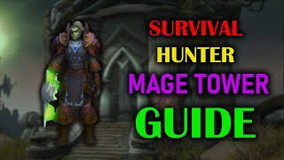 Survival Hunter  Mage Tower  Guide  Voice  Dragonflight Season 4 1027 [upl. by Schwitzer]