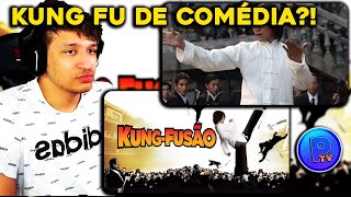 QUE FILME DOIDO  Kung Fusão REACT [upl. by Anassor]