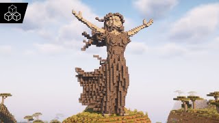 How to Build a Statue Facing the Wind  Minecraft Tutorial [upl. by Xantha]