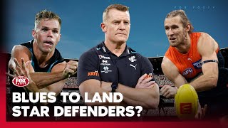 Carlton set to trade for AllAustralian defenders I Tackle the Headline I Fox Footy [upl. by Mirisola]