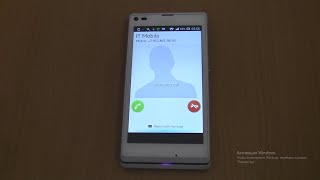 Sony Xperia L incoming call [upl. by Sidnak114]