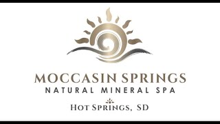 Moccasin Springs Spa  Hot Springs South Dakota [upl. by Armallas474]