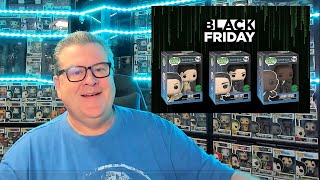 Paulie Pops Black Friday Pop Hard Case Matrix Mystery Boxes with their Funko Pop Flex Protectors [upl. by Henryk38]