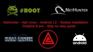 Nethunter  Kali Linux  Android 12  Rooted Installation  Oneplus 8 pro  Step by step setup guide [upl. by Rutra]