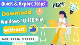 How to download windows 10 iso file  Download windows 10 iso file  2024 STEPS   eTechnizcom 👍 [upl. by Wilonah]