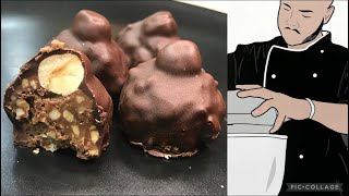 Baci perugina fatti in casa  Ricetta originale SEMPLICE E VELOCE [upl. by Shig]