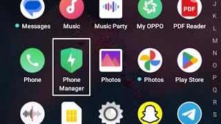 OPPO A1k Phone Manager App Keep Help Tips ✓✓ [upl. by Russi488]