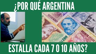 Por qué Argentina estalla cada 7 o 10 años  Debate con Eduardo Sartelli en Barrilete CABA 2018 [upl. by Amoritta]