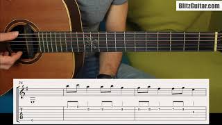 From Scale to Melody Simple way to Write a Melody on Guitar using the E minor Scale [upl. by Oer]