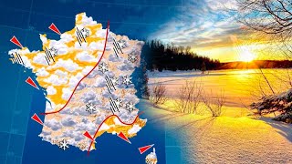 Prévision Météo Novembre 2023  Larrivée Précoce de lHiver  Vague de Froid  France [upl. by Atter]