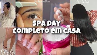 ✅SPA DAY COMPLETO EM CASA  MISSESREIS [upl. by Ardene]