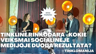 Tinklinė rinkodara  Kokie veiksmai socialinėje medijoje duoda rezultatą [upl. by Birecree]