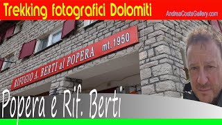 Rifugio Berti e Laghetti del Popera Trekking fotografico [upl. by Eelyk]