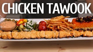 Chicken Tawook  How To Make Chicken Kebab [upl. by Aiynot107]