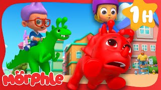 Morphle Ultimate Dino Race 🦖 Morphle Dinosaurs 🦕 Cartoons for Kids  Cartoon Compilation [upl. by Lazes]