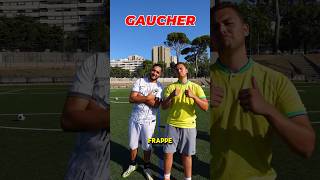 Gaucher VS Droitier  Prt1 football shoot challenge [upl. by Ion]