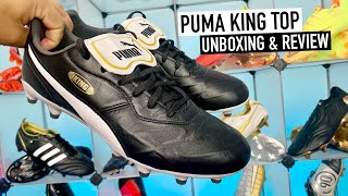 PUMA KING TOP  UNBOXING amp REVIEW [upl. by Bent]