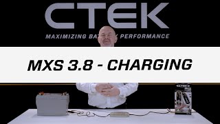 Tutorials  CTEK MXS 38  Charging [upl. by Soo]