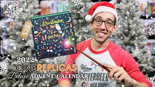 DELUXE Cinereplicas Harry Potter Advent Calendar 2022 🎄 Full Unboxing [upl. by Quintus]