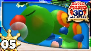 Gelato Beach Super Mario Sunshine 3D AllStars 100 Walkthrough Part 5 [upl. by Jepson]