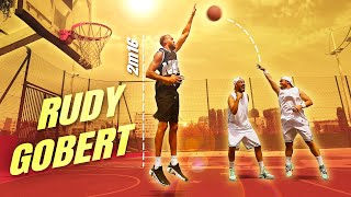 Juste 1 point contre une star de la NBA Rudy Gobert 2m16 [upl. by Olly]