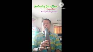 Digital Sax cover เพลง Yesterday one more The Carpenter [upl. by Stanleigh]