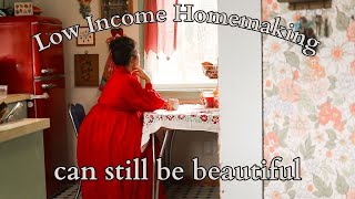 HOMEMAKING ON A BUDGET  how to make your house feel like a home even if you have no money [upl. by Retep121]