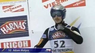 Zakopane 2005 2 konkurs 2 seria Adam Małysz 1320m [upl. by Raviv268]