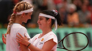 Arantxa SanchezVicario vs Mary Pierce 1994 Roland Garros Final Highlights [upl. by Nysila105]