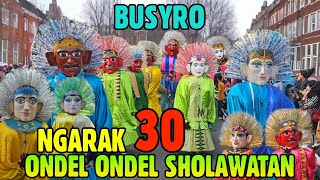 ONDEL ONDEL SHOLAWATAN 💞 SHOLAWAT BUSYRO  NGARAK ONDEL ONDEL BETAWI KELILING [upl. by Epilihp]